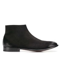 Alexander McQueen Almond Toe Ankle Boots