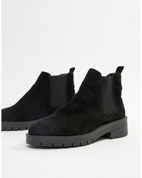 Office Amiee Black Suede Ankle Boot Suede
