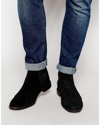 Rolando Sturlini Leather Contrast Toe Chelsea Boots | Where to buy ...