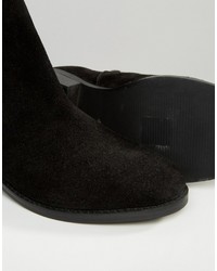 Asos Attribute Suede Chelsea Ankle Boots