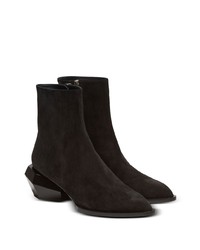 Balmain Billy Suede Ankle Boots