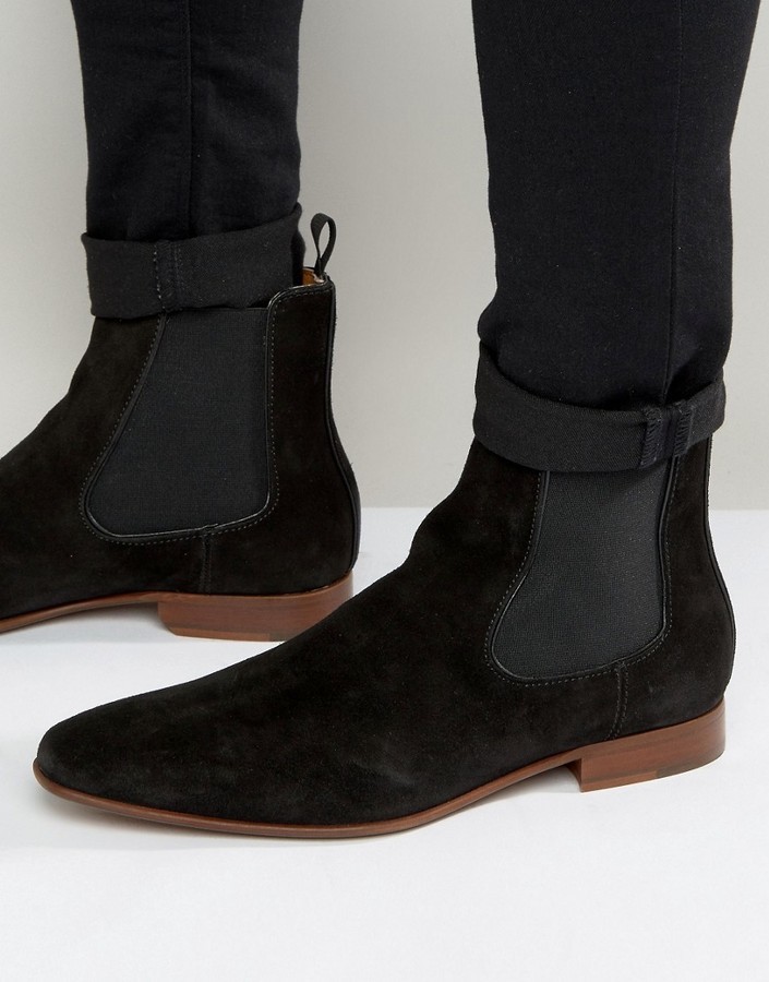 mill grown up Of God Aldo Biondi Suede Chelsea Boots, $69 | Asos | Lookastic