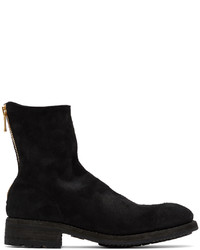 Undercover Black Guidi Edition Horse Zip Boots