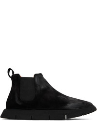 Marsèll Black Intagliata Ankle Boots