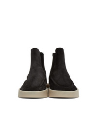 Fear Of God Black Suede Chelsea Boots