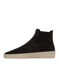 Fear Of God Black Suede Chelsea Boots