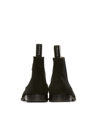 Ps By Paul Smith Black Suede Gerald Chelsea Boots
