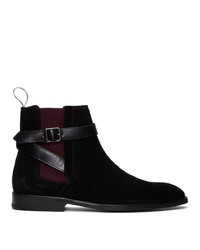 Ps By Paul Smith Black Suede Harrow Chelsea Boots