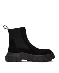 Rick Owens Black Tractor Beetle Boots