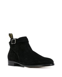 Doucal's Buckled Strap Ankle Boots