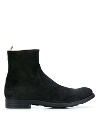 Officine Creative Chelsea Zipped Ankle Boots