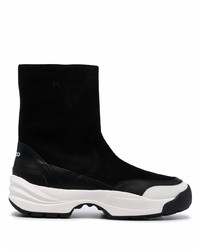 Kenzo Chunky Sole Leather Boots