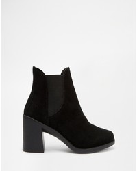 Asos Collection Ellie Suede Chelsea Ankle Boots