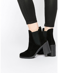 Asos Collection Ellie Suede Chelsea Ankle Boots