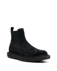 Officine Creative Elasticated Panel Suede Boots