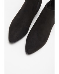 Forever 21 Faux Suede Chelsea Boots
