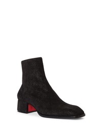 Christian Louboutin Fever Ankle Boot In Black At Nordstrom