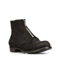 Guidi Front Zip Ankle Boots