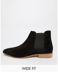 Kg Kurt Geiger Kg By Kurt Geiger Wide Fit Suede Chelsea Boots