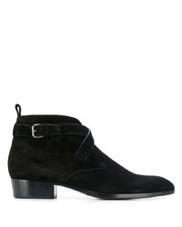 Saint Laurent Lace Up Ankle Boots