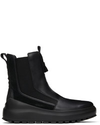 Stone Island Shadow Project Leather Suede Chelsea Boots