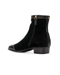 Gucci Panelled Ankle Boots