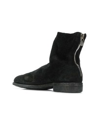 Guidi Reverse Back Zip Boots