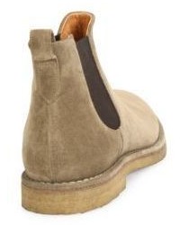 Vince Sawyer Calf Suede Chelsea Boots