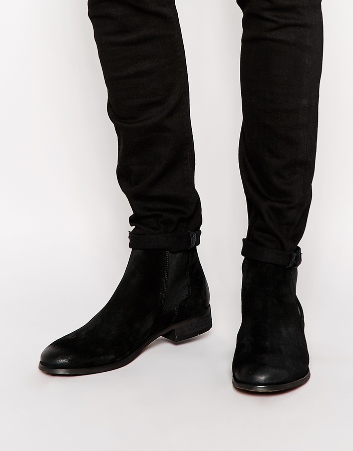 Shoe The Bear Suede Chelsea Boots, $223 | Asos | Lookastic