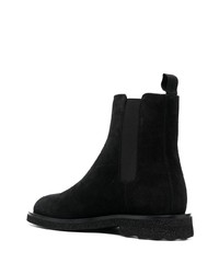 Off-White Side Logo Print Ankle Boots