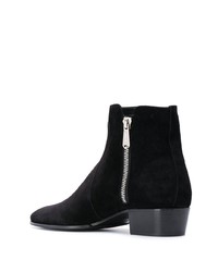 Balmain Suede Ankle Boots