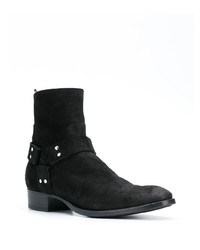 Officine Creative Suede Calf Length Boots