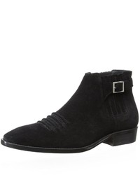 The Kooples Suede Chelsea Boot With Side Buckle