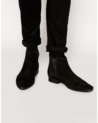 Frank Wright Suede Chelsea Boots