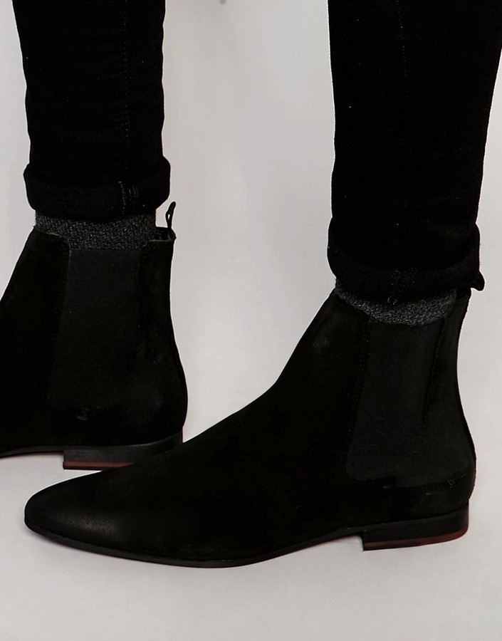 Walk Suede Chelsea Boots, $106 | Asos Lookastic