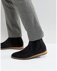 Zign Shoes Zign Suede Chelsea Boots With Cork Detail
