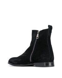 Dolce & Gabbana Zip Up Suede Ankle Boots