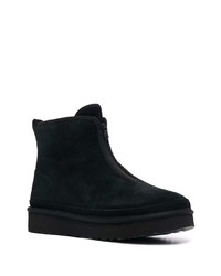 White Mountaineering Zip Up Suede Boots