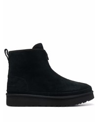 White Mountaineering Zip Up Suede Boots