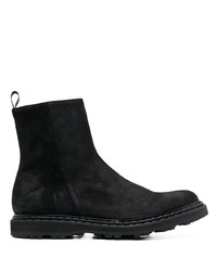 Officine Creative Zipped Leather Ankle Boots