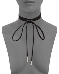 ABS by Allen Schwartz Jewelry Chokers Suede Wrap Necklace