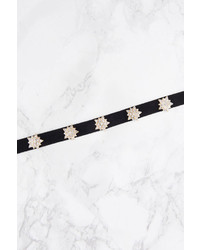 Suede Choker With Stars
