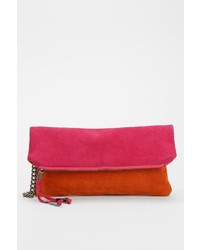 Urban Outfitters Deena Ozzy Stevie Suede Clutch