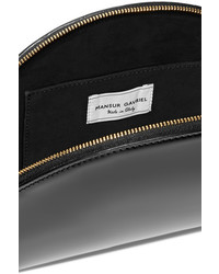 Mansur Gavriel Moon Patent Leather Clutch Black
