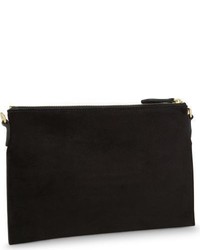 Burberry Peyton Suede Clutch