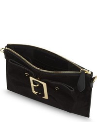 Burberry Peyton Suede Clutch