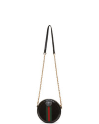 Gucci Black Mini Ophidia Round Bag