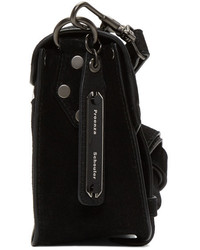 Proenza Schouler Black Suede Mini Ps1 Crossbody Bag