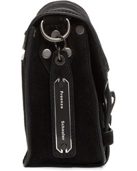 Proenza Schouler Black Suede Mini Ps1 Crossbody Bag