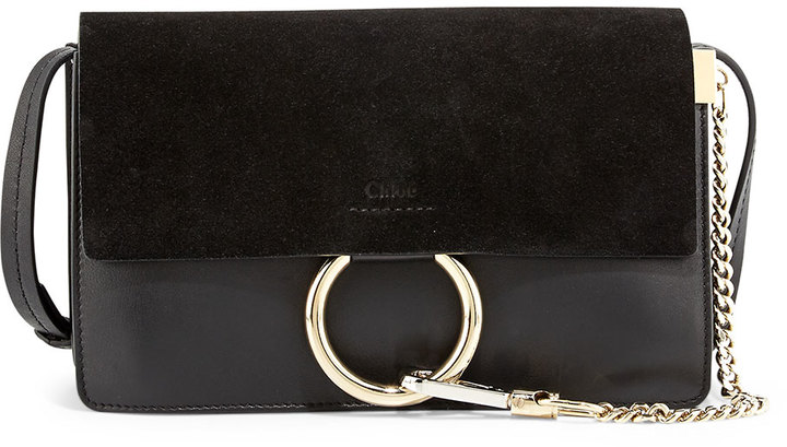 chloe crossbody bag black